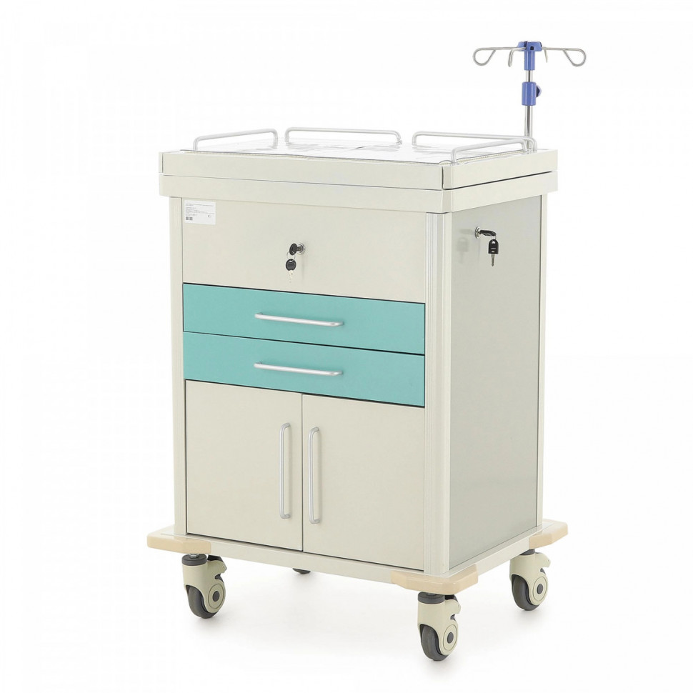 Тележка медицинская Med-Mos ЕТ016 ТМ-009АН-00 Тележка медицинская Med-Mos ЕТ016 ТМ-009АН-00