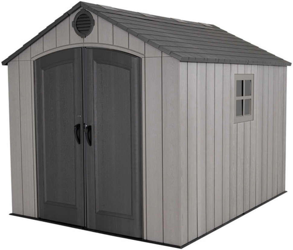 Сарай пластиковый Woodlook 8*10 NEW Сарай пластиковый Woodlook 8*10 NEW