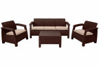 Комплект уличной мебели TWEET Terrace Set Max, венге Комплект уличной мебели TWEET Terrace Set Max, венге