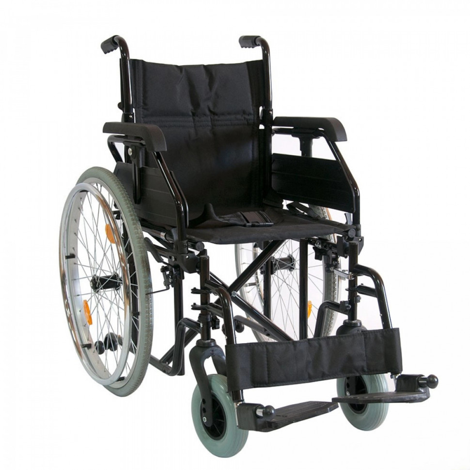 Кресло-коляска механическая FS908AQ (пневматические колеса), 48 см